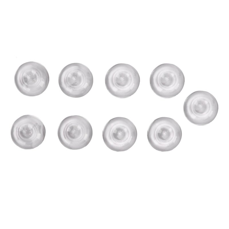 Transparent Door Bumper: 1 Pack Clear Silicone Strong Adhesive Reusable - Noise Reduction Wall Protector for Door Handles Cabinets Refrigerators Home Furniture New Homeowners - Image 2