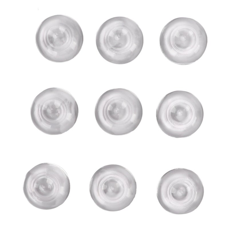 Transparent Door Bumper: 1 Pack Clear Silicone Strong Adhesive Reusable - Noise Reduction Wall Protector for Door Handles Cabinets Refrigerators Home Furniture New Homeowners - Image 3