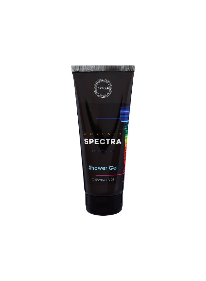 Armaf Perfume Odyssey Spectra Rainbow Edition 4 Pieces Gift Set For Men, Eau De Parfum 100ml + Eau De Parfum 10ml + Shower Gel 100ml + Body Spray 200ml, Long Lasting Fragrance With Floral Amber & Vanilla Scent - Image 4