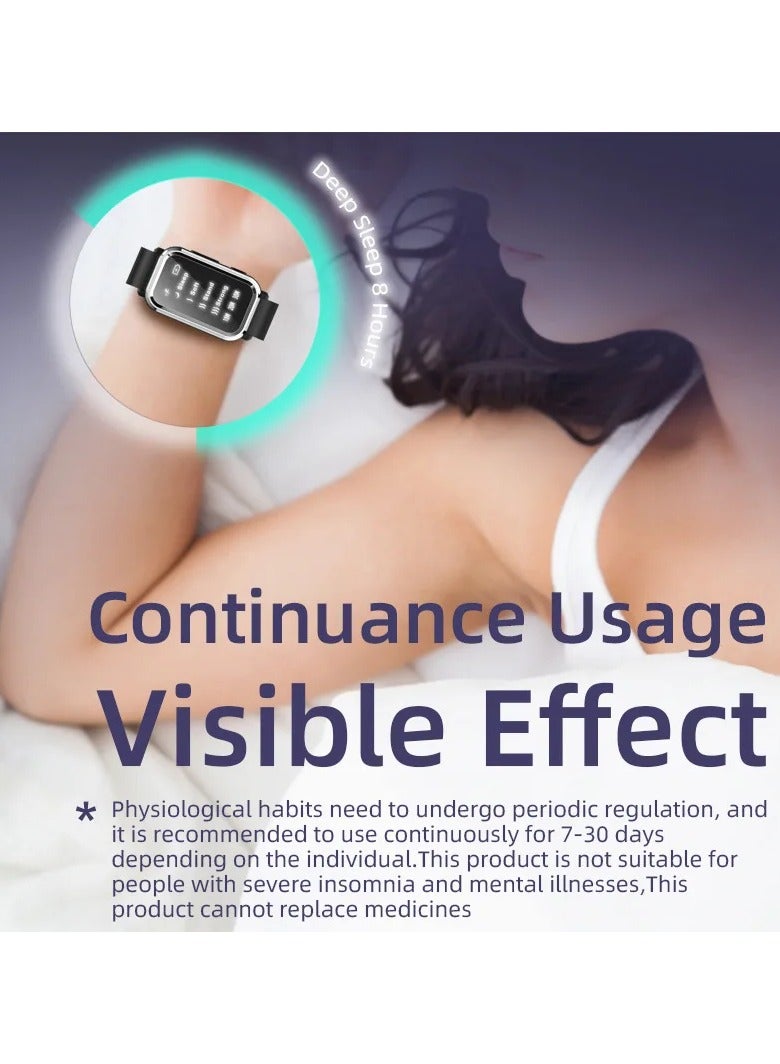 AROAQ Smart Device Fast Sleeping Sleep Aid Wristband Watch Improve Anti-anxiety Insomnia Hypnosis Machine Pressure Relief Effectively - Image 3