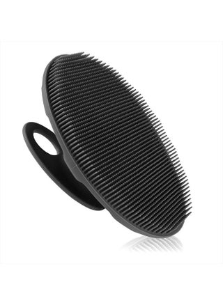 Soft Silicone Body Scrubber Handheld Shower Cleansing Brush, Gentle Exfoliating and Massage for all Kinds of Skin (Black) - pzsku/ZC462FD0E784AFE51AEBCZ/45/_/1678402560/f1225883-bce1-4161-8534-90894d299a63