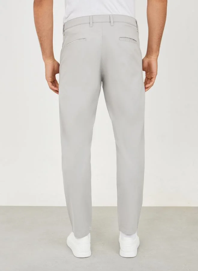 ستايلي Solid Slim Fit Cotton Stretch Chino