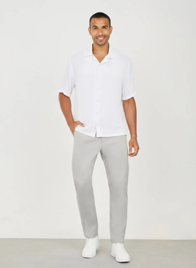ستايلي Solid Slim Fit Cotton Stretch Chino