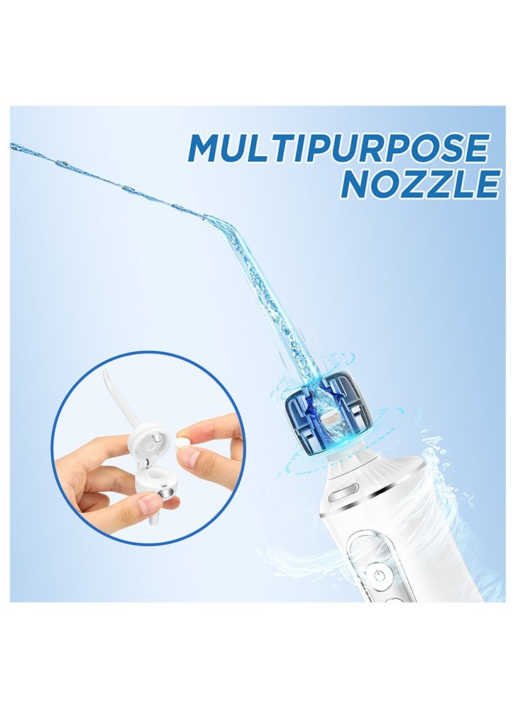 Youtrico - Youtrico 2023 upgraded whitening water floss  portable and rechargeable  gentle teeth whitening IPX7 waterproof - Image 1