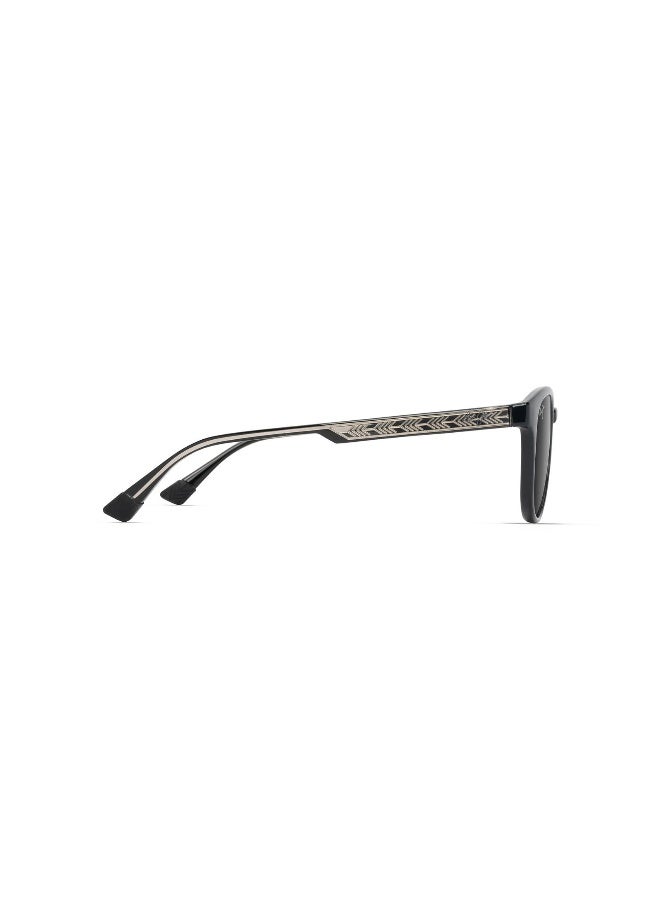 MAUI JIM Hiehie GS636 14 Unisex's Full Rim Round Polarized Sunglasses - Image 3