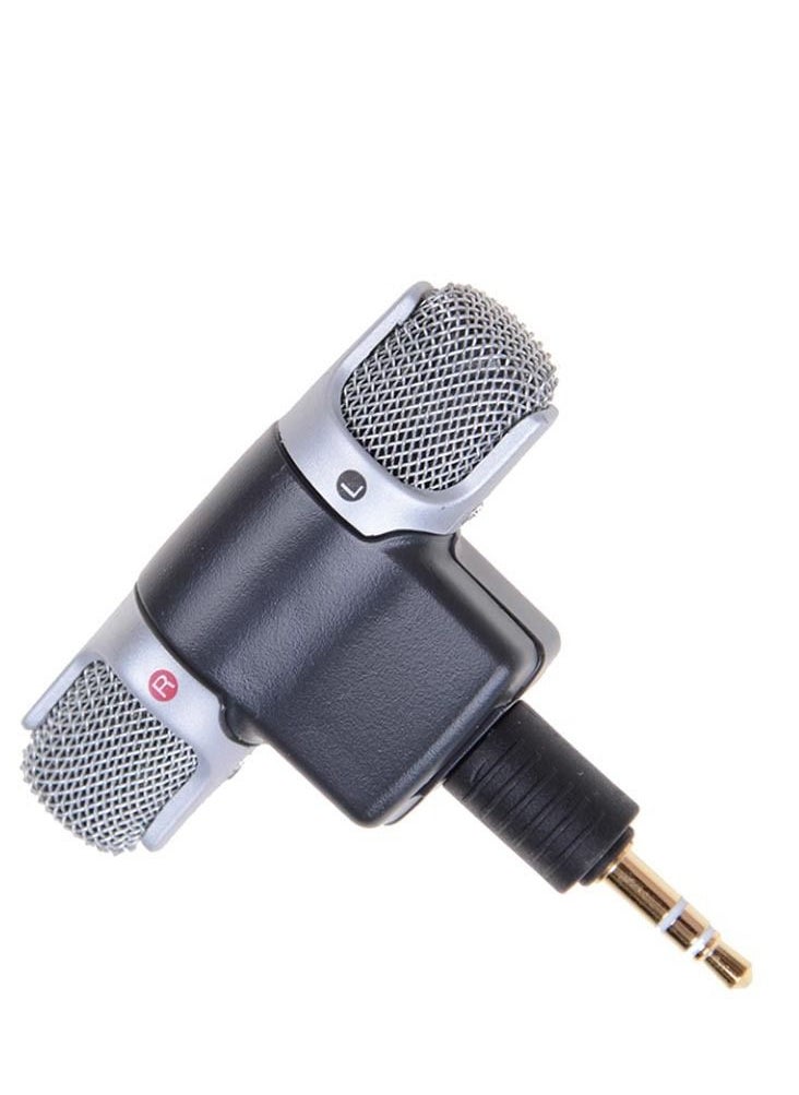 Generic Computer microphone ECM-DS70P recording pen interview machine mobile phone mini microphone  - Image 1