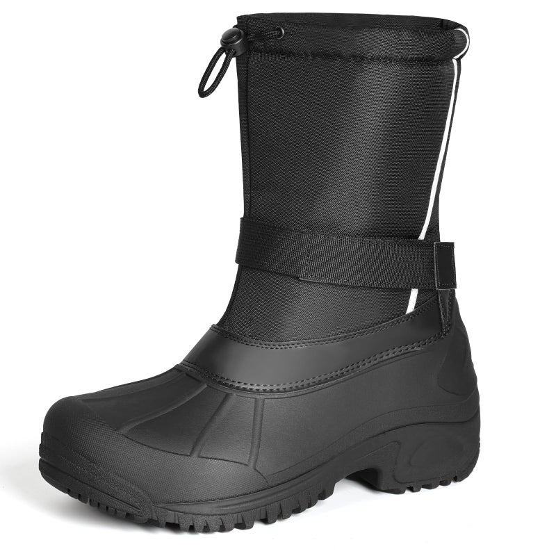Furuian Insulated Snow Boots for Men Waterproof Winter Boots for Men Outdoor Non Slip Hiking Snow Duck Boot Mens Winter Duck Boot with an Insulated Inner Liner - Image 1