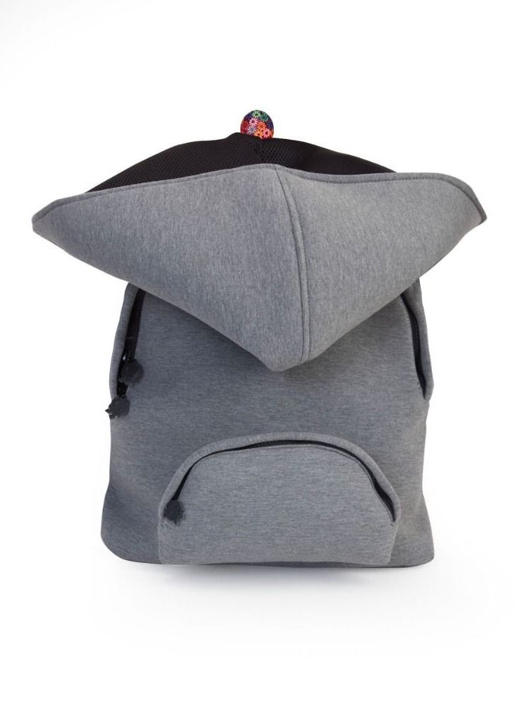 Morikukko Morikukko Grey Basic Black Large  - Image 2