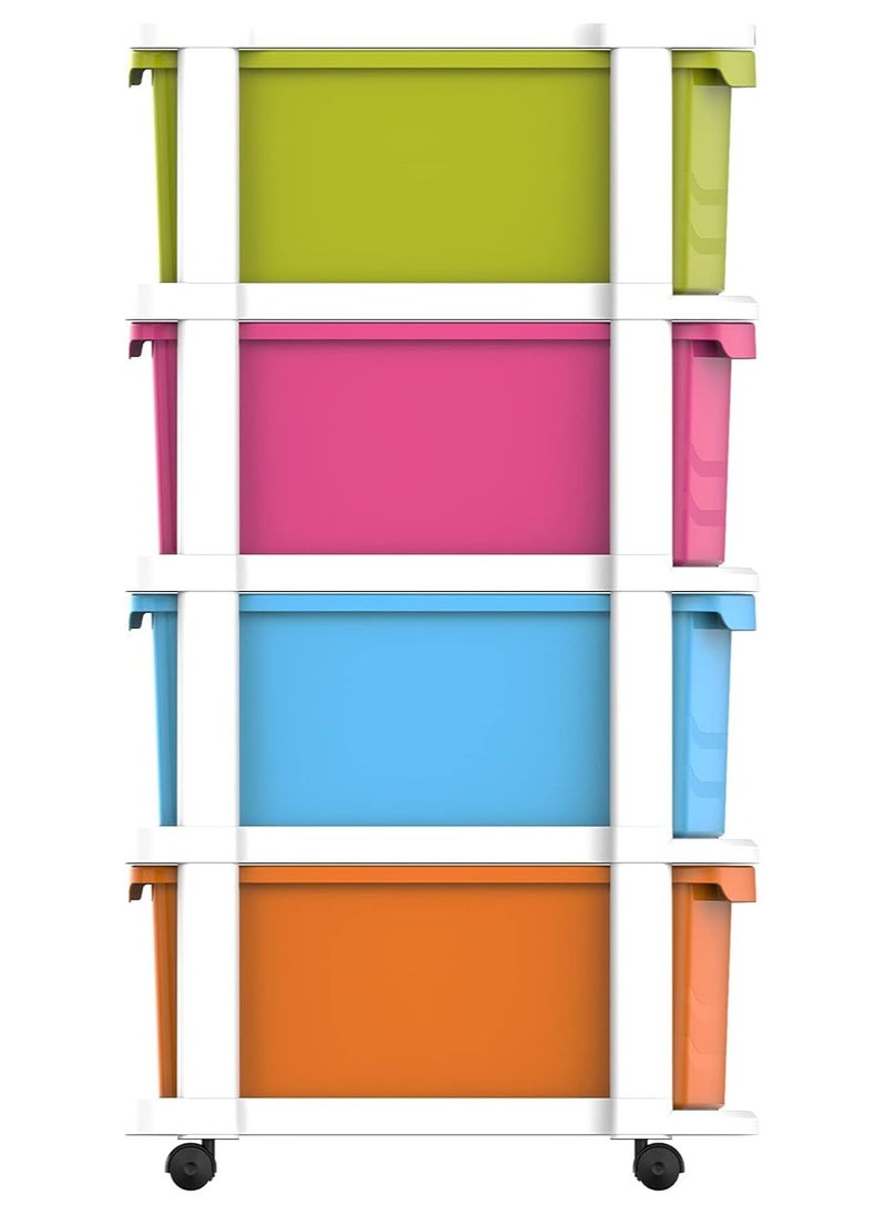Shannon 4-Drawer Chest of 4 Multiple Colors