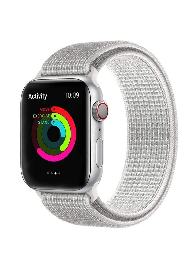 ELTRAZONE "Enhance Your Apple Watch Style with Smart Nylon Nato Band - Compatible with Series SE/6/5/4/3/2/1, 42/44 mm"  - Image 1
