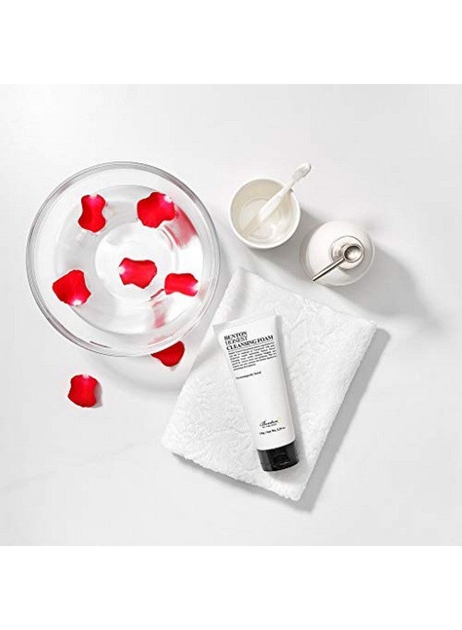 BENTON Honest Cleansing Foam, 150G, Moisturizing, Soothing, Sensitive Skin, Dehydrated Skin, Dermatologically Tested, Camelia Japonica Seed Oil, Palm Oil Derived Surfactant - Image 1
