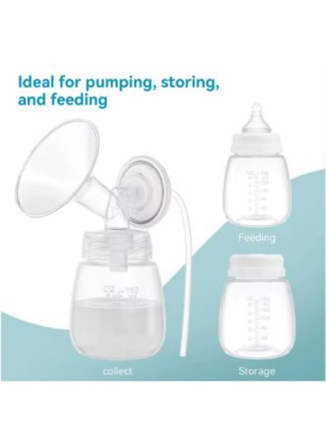 زجاجة تخزين الحليب 150 مل، 4 زجاجات - Image 5