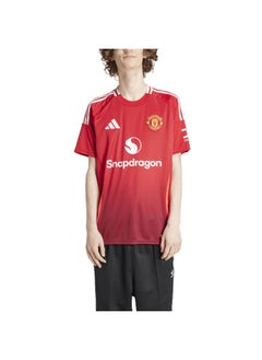 Adidas Adidas Mufc H Jsy Red Football Jerseys For Men Xs  - Image 5