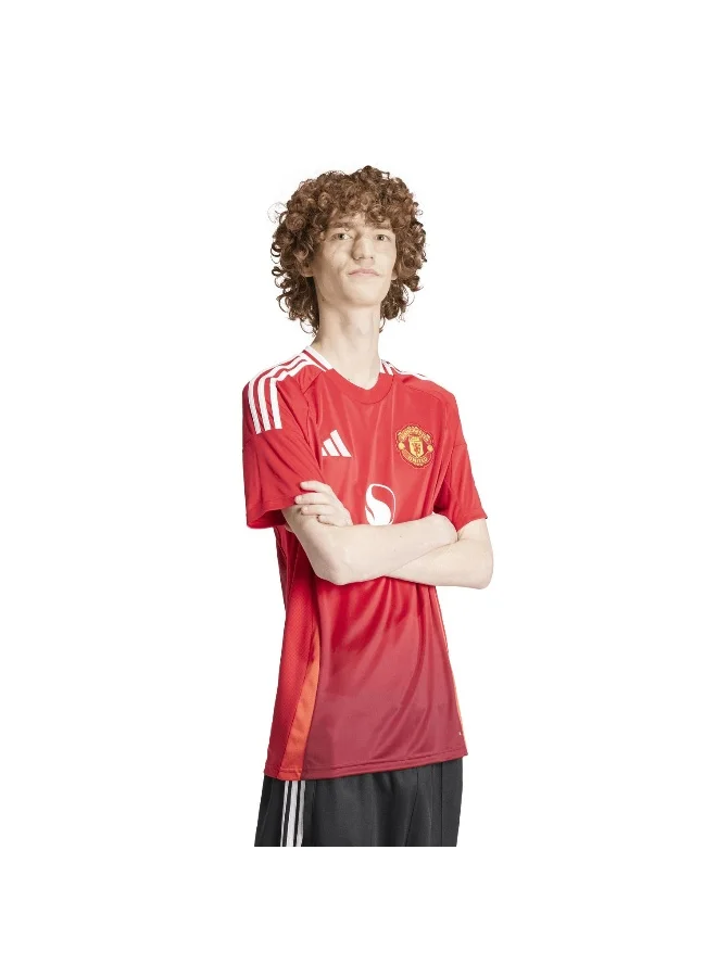 Adidas Mufc H Jsy Red Football Jerseys For Men Xs