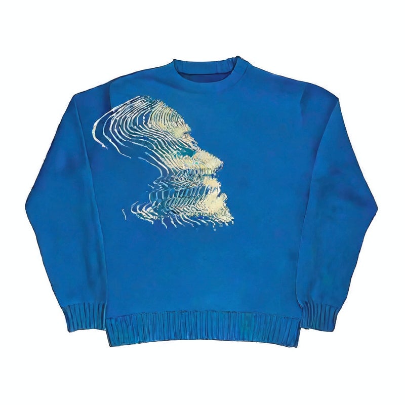 Chic Commuter Pullover Sweater, Loose Fit Round Neck Knitwear for Women - Image 4