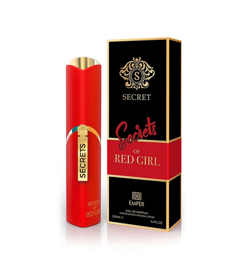 Emper Secrets of red girl For women 100ml34 FlOz