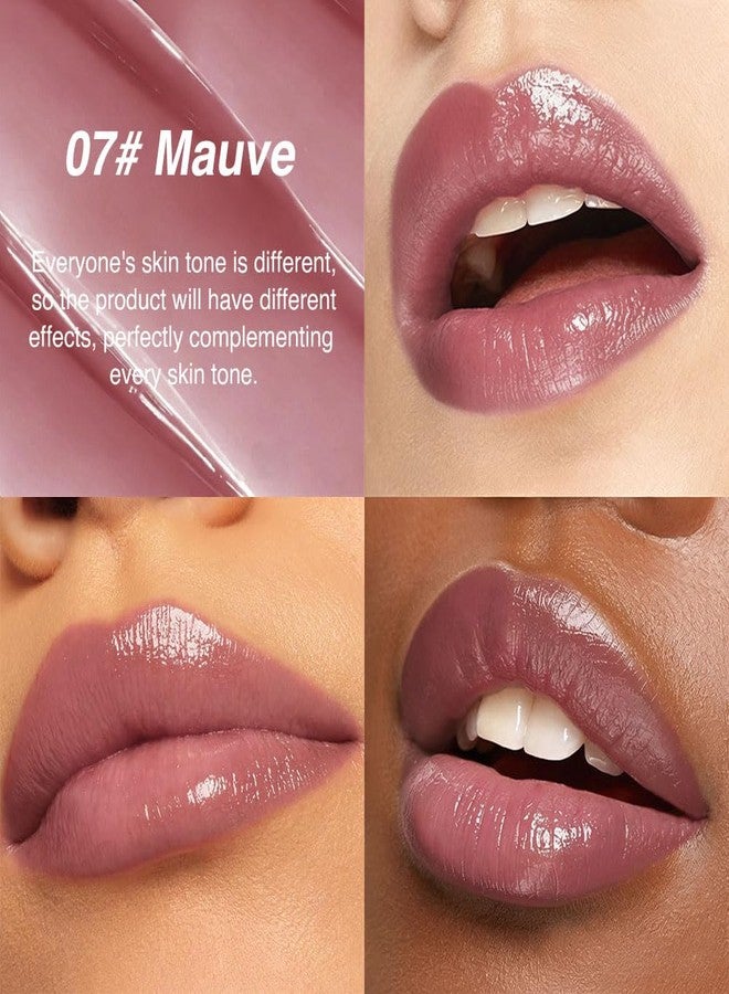 QIDSTERS Mauve Honey Lipstick Tinted Lip Balm, Sheer Hydrating Lip Stain for All Skin Tones, Natural Lightweight Lips Gloss Makeup for Women, Vegan & Cruelty-Free,07 - Image 4