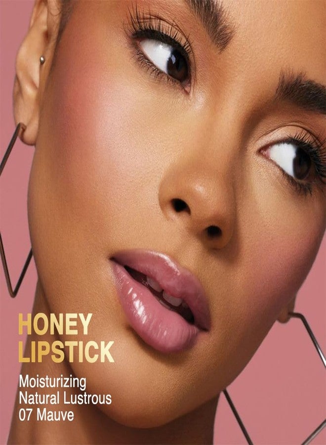 QIDSTERS Mauve Honey Lipstick Tinted Lip Balm, Sheer Hydrating Lip Stain for All Skin Tones, Natural Lightweight Lips Gloss Makeup for Women, Vegan & Cruelty-Free,07 - Image 2