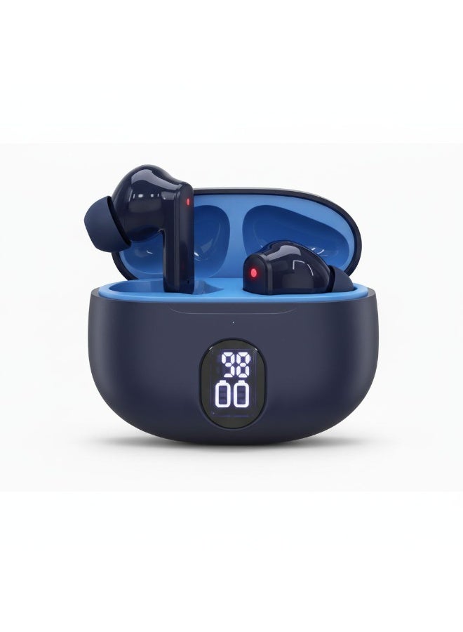 Wireless Earbuds  Headphones, TWS Stereo Earphones with Touch Control, Power Bank Case HiFi Stereo Sound, digital screen - Image 1