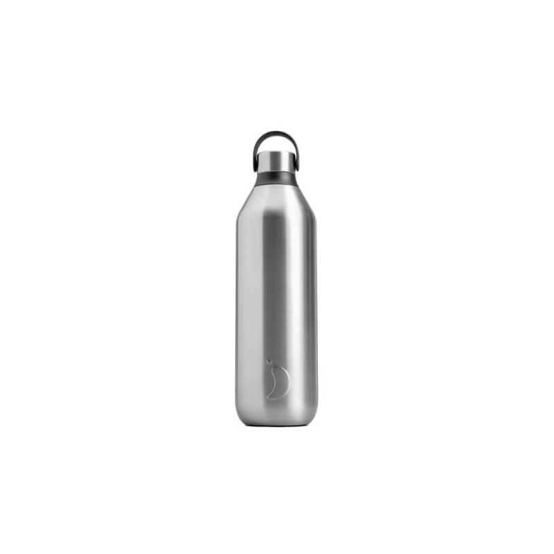 Chilly's | Water Bottle | Series 2 | 90% Recycled | 1.0 Liter | Stainless Steel - Image 1