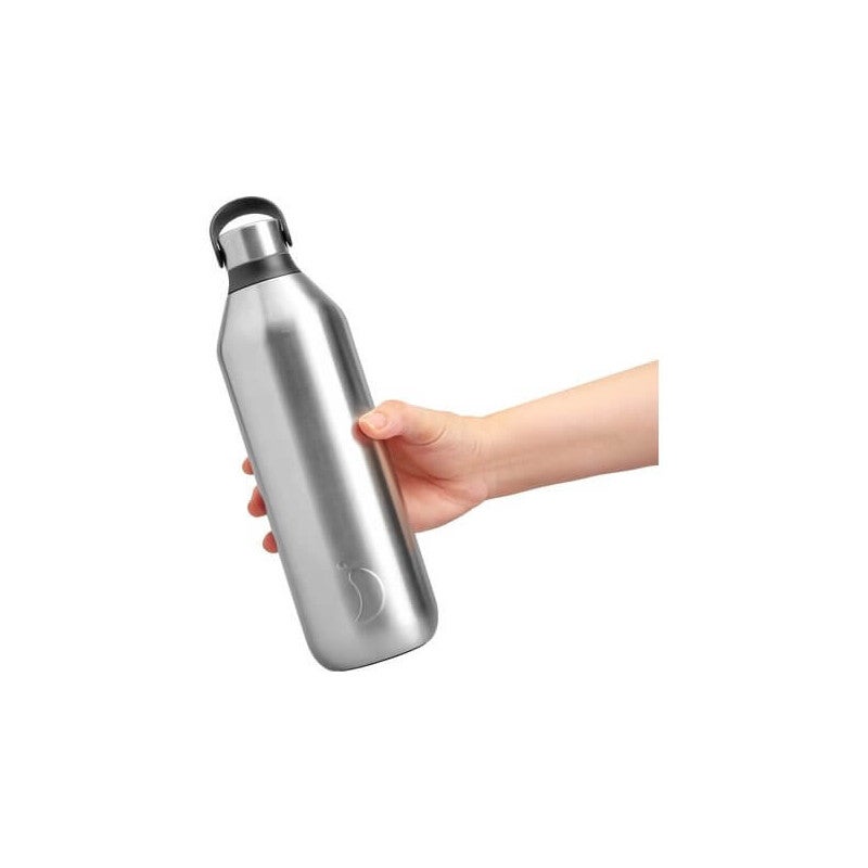 Chilly's | Water Bottle | Series 2 | 90% Recycled | 1.0 Liter | Stainless Steel - Image 2