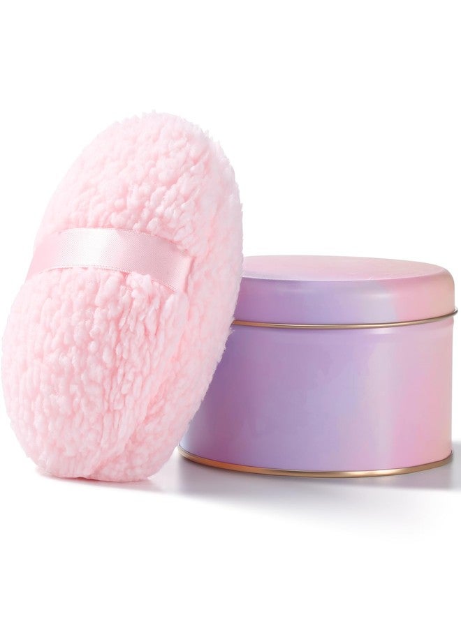 WSYUB Powder Puff, 5 Inch Body Powder Puff, Large Powder Puff for Body Powder - Image 1