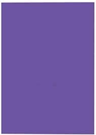 D S R Eclet 20Sheets purple Cardstock Paper, Thick and Smooth A4 Card Stock Perfect for Invitations, Menus, DIY Cards, Arts and Crafts - Image 1