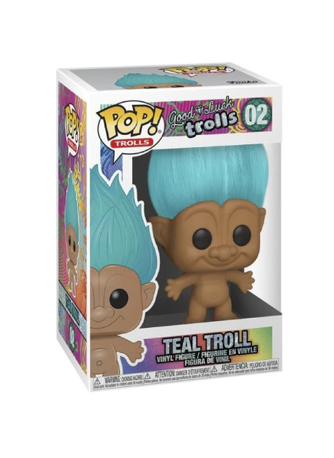 Funko Pop! Trolls - Teal Troll, Action Figure - 44603