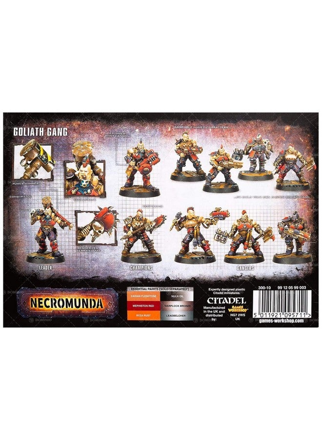 GAMES WORKSHOP 99120599003 "Necromunda Goliath Gang Miniature - Image 2