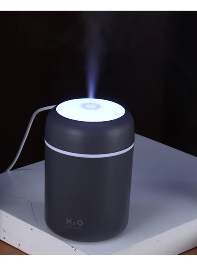 DIGI CORE Cool Mist Humidifier 300ml Mini Portable Humidifier with Multicolor LED Night Light, 2 Mist Mode and Auto Shut-Off, Personal Desktop Humidifier for Home Office Nursery, Super Quiet - Image 4