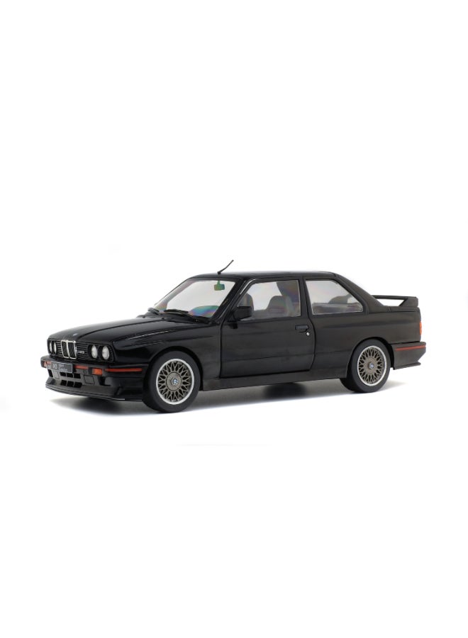 Solido BMW E30 M3 Sport Evo Glanzschwarz 1990 Diecast Model Car, 1:18 Scale, Opening Front Doors, Steerable Wheels, Official BMW Collector Display Model, - Image 2