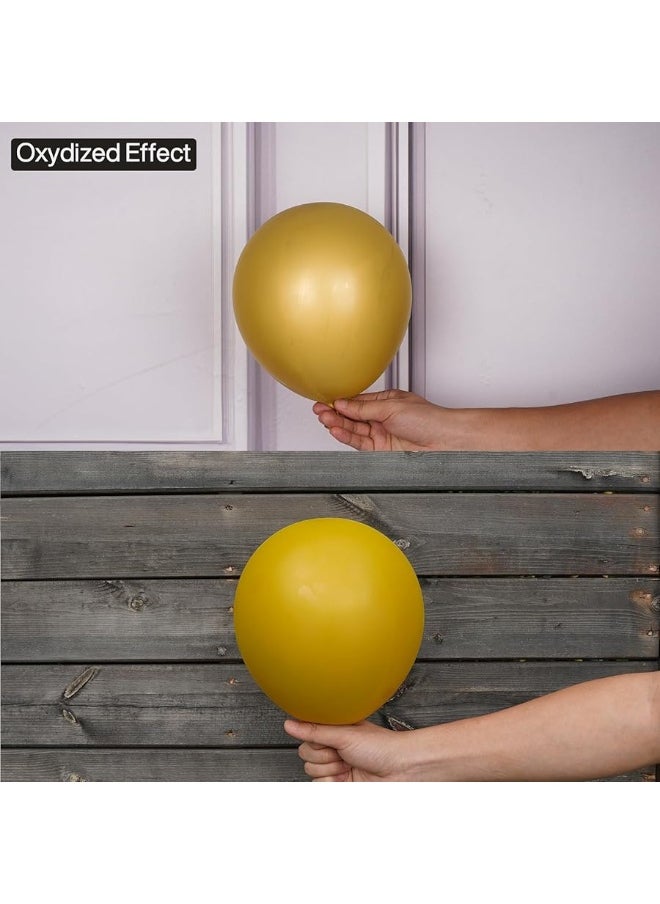 PartyWoo PartyWoo Metallic Gold Balloons, 50 pcs 12 Inch Gold Metallic Balloons, Gold Balloons for Balloon Garland or Balloon Arch as Party Decorations, Birthday Decorations, Baby Shower Decorations, Gold-G101  - Image 1