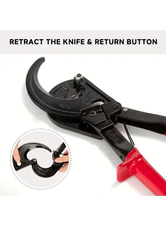 قاطعة كابلات بمشبك ثقيلة HS 325A للأسلاك الكهربائية من الألومنيوم والنحاس حتى 240 ملم² - Image 5