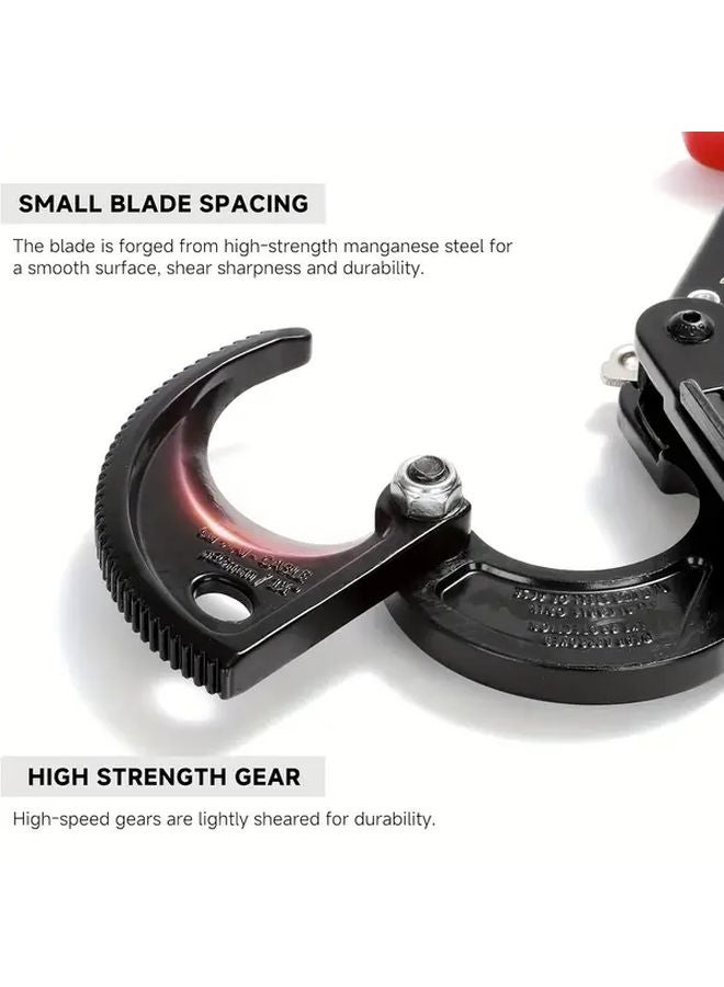 قاطعة كابلات بمشبك ثقيلة HS 325A للأسلاك الكهربائية من الألومنيوم والنحاس حتى 240 ملم² - Image 3