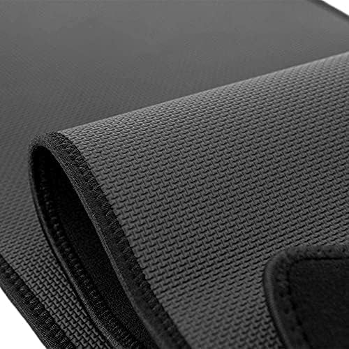 kossto Waist Belt for Tummy Exercise | Slimming Tummy Brace for Men & Women | Adjustable Waist Trimmer | Sweat Wrap for Fat Loss, Posture Support & Core Workout – Standard Size - Image 4
