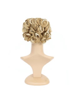 Short Messy Curly Dish Hair Bun Extension Easy Stretch hair Combs Clip in Ponytail Extension Scrunchie Chignon Tray Ponytail Hairpieces (Blonde Mixed-27T613#) - pzsku/ZC4646471218233EDB201Z/45/_/1682177109/b5e3bdba-cb60-4564-95d3-aa8d9cc7806e