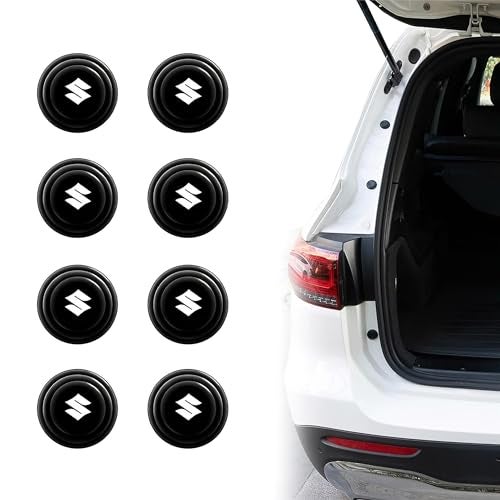 AVEDIA 8PCS Car Door Shock Absorber Stickers Compatible for Fronx, Vitara, Brezza, Swift, Baleno, Ertiga, WagonR, Alto, Dzire, XL6, S-Presso, Celerio, Eeco, Ciaz, Ignis, Invicto, SX4, Ritz, Victoris - Image 1