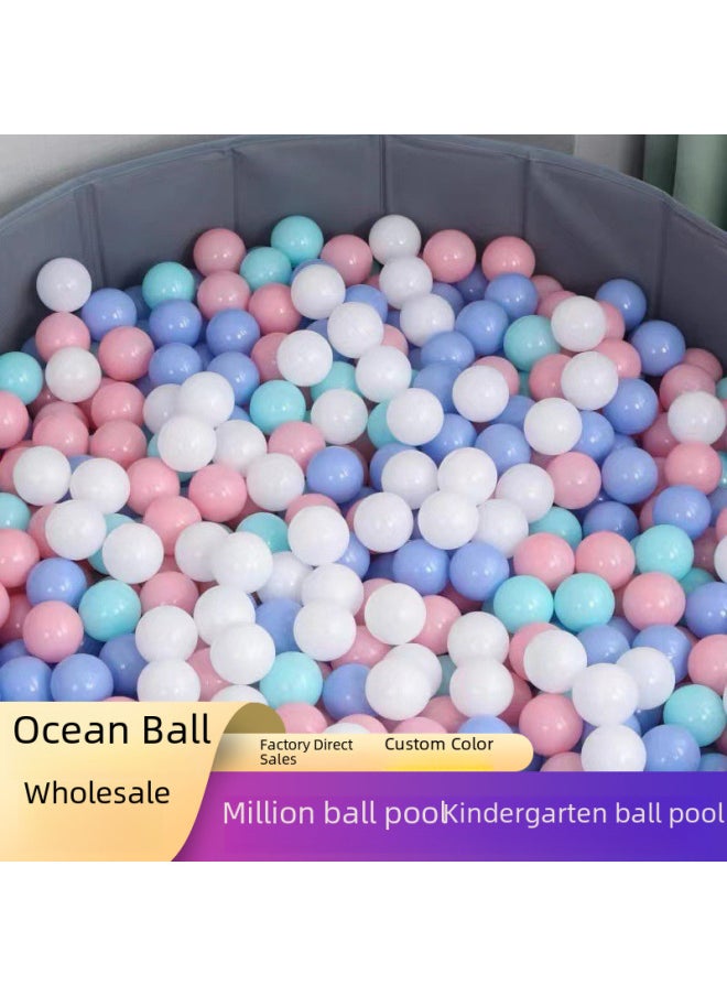 null - Ocean Ball Manufacturers Macaron Bobo Ball Toy Ball Children's Playground Ball Pool Thickened Baby Color Ball Pool-Color:Pearlescent Color Customized Please Contact Customer Service-Diameter:Direct Sales, Large Quantity Discounts, Consult Customer Service - Image 1
