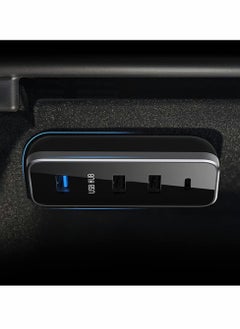 KASTWAVE USB Hub Glovebox for Tesla Model 3 and Model Y, Charging & Data Transferring, Glovebox USB Hub Docking Station  - Image 2