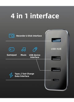 KASTWAVE USB Hub Glovebox for Tesla Model 3 and Model Y, Charging & Data Transferring, Glovebox USB Hub Docking Station  - Image 4