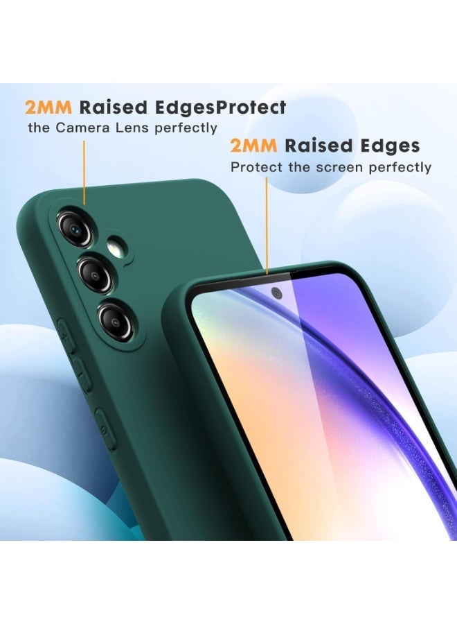Mlbose Samsung Galaxy A34 5G Case Cover Slim Fit Jelly Silicone Case for Galaxy A34 Shockproof Matte Finish Phone Cover for Samsung Galaxy A34 5G - Image 2