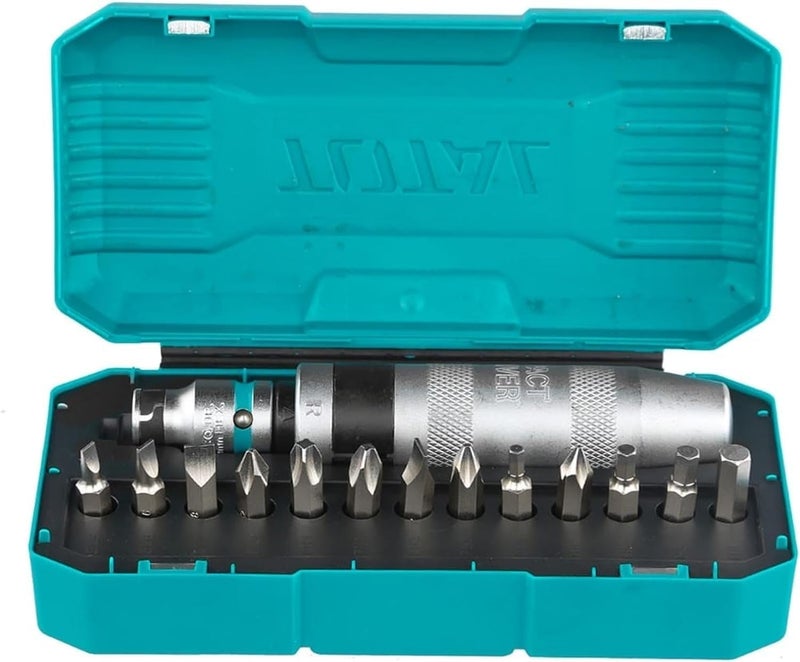 TOTAL 13 Pcs Impact Driver Set (Thids1301) - Image 2
