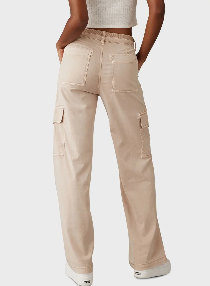 امريكان ايجل High Waist Cargo Pants