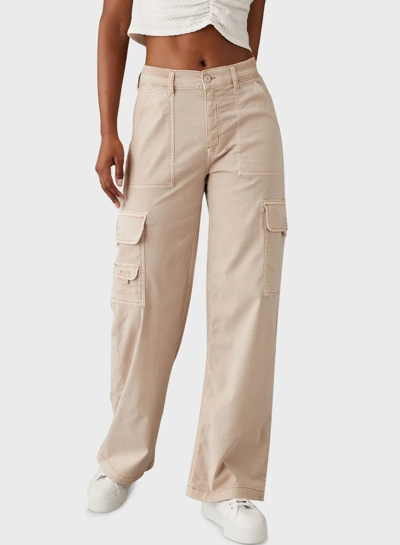 امريكان ايجل High Waist Cargo Pants