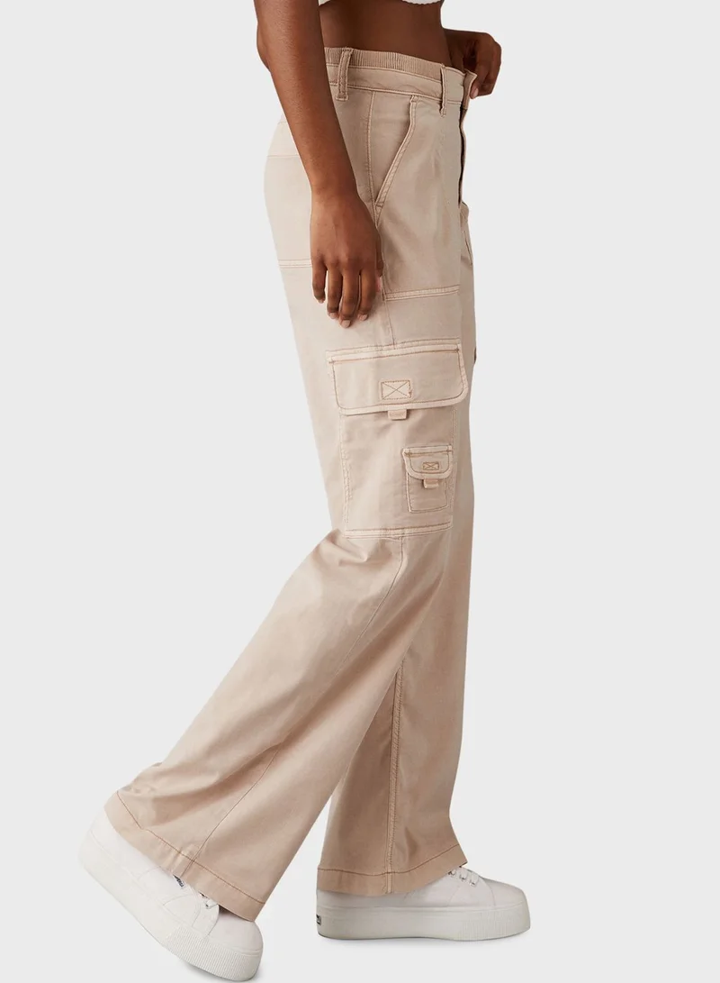 امريكان ايجل High Waist Cargo Pants