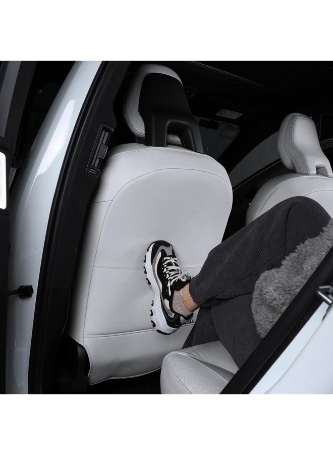 TAIKOO حماة ظهر المقعد TAIKOO متوافقة مع فولفو XC90 XC60 S90 S60 V90 V60، غطاء المقعد الخلفي للأطفال يقلل من الضرر الذي تسببه الأحذية على المقاعد رمادي مجموعة من 2 - Image 1