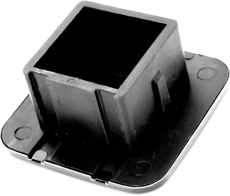 eVerHITCH USA Metal Flag Hitch Cover (Fits 2" Receivers, Black Chrome) - Image 5