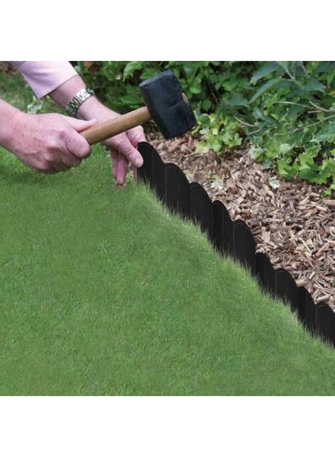 Suncast 20FT Landscape Border Edging - Black Heavy Duty Vinyl - Image 3