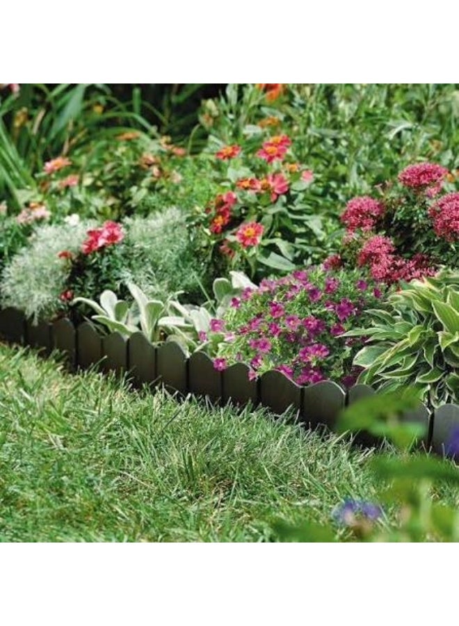 Suncast 20FT Landscape Border Edging - Black Heavy Duty Vinyl - Image 4