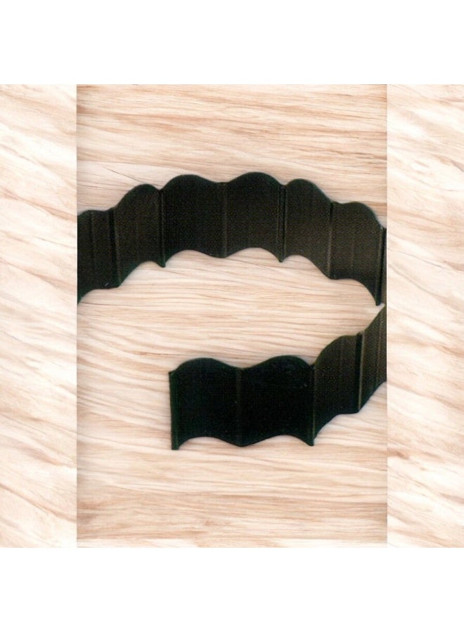 Suncast 20FT Landscape Border Edging - Black Heavy Duty Vinyl - Image 5